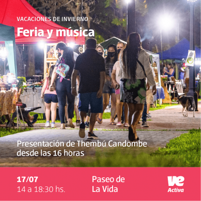 Feria y música en vacaciones de invierno