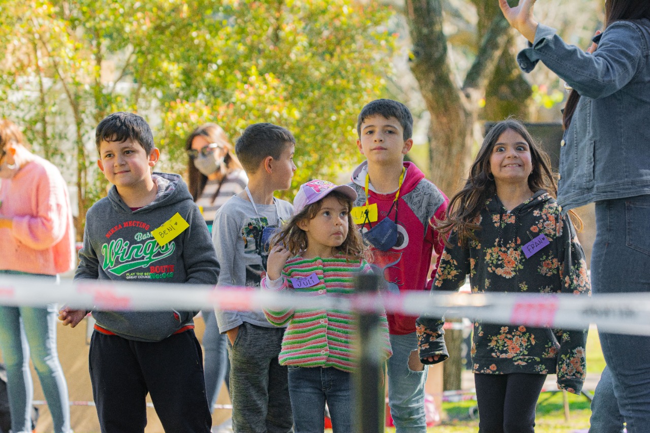 Con juegos y charlas se abordaron los derechos de niñas y niños