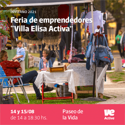 Este fin de semana largo habrá Feria Villa Elisa Activa