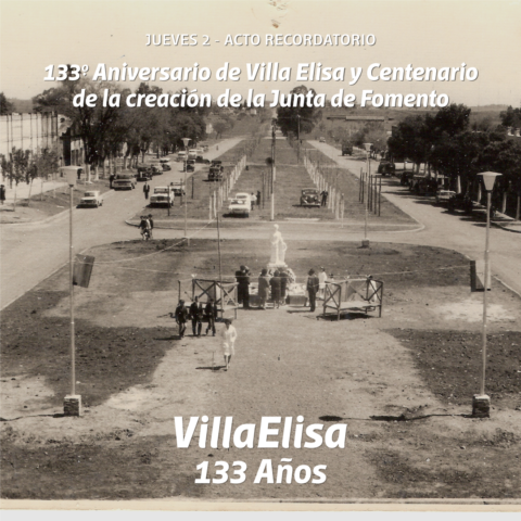Aniversario de Villa Elisa y de la creación de la Primera Junta de ...