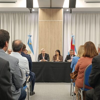 Enriquecedor primer encuentro de trabajo con el Gobernador Frigerio