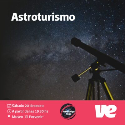 Llega otra noche de Astro Turismo en la Estancia Museo “El Porvenir”