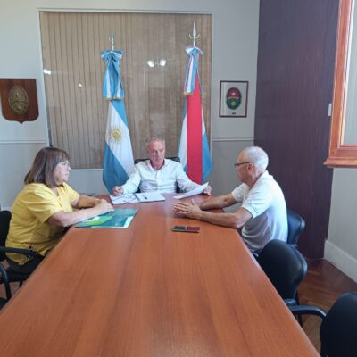 Gestiones en Paraná con funcionarios provinciales