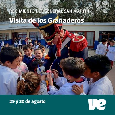 Villa Elisa recibirá la visita de 6 Integrantes del Regimiento de Granaderos  “Gral. San Martín”