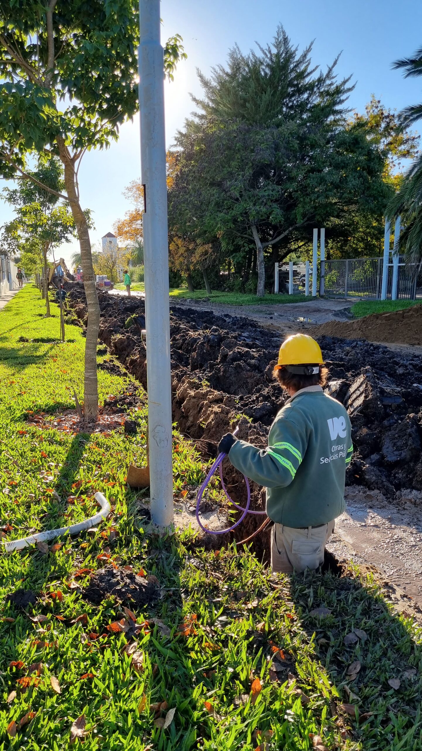 Se proyecta seguir con obras de alumbrado LED