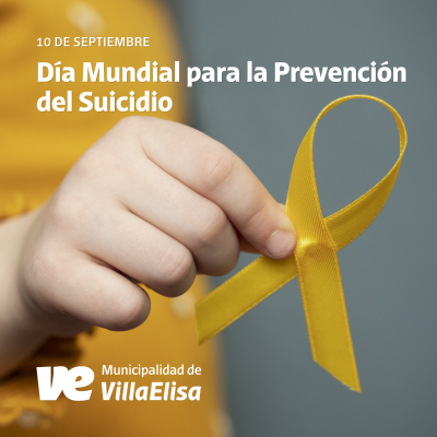 10 de septiembre: Día Mundial para la PREVENCIÓN DEL SUICIDIO