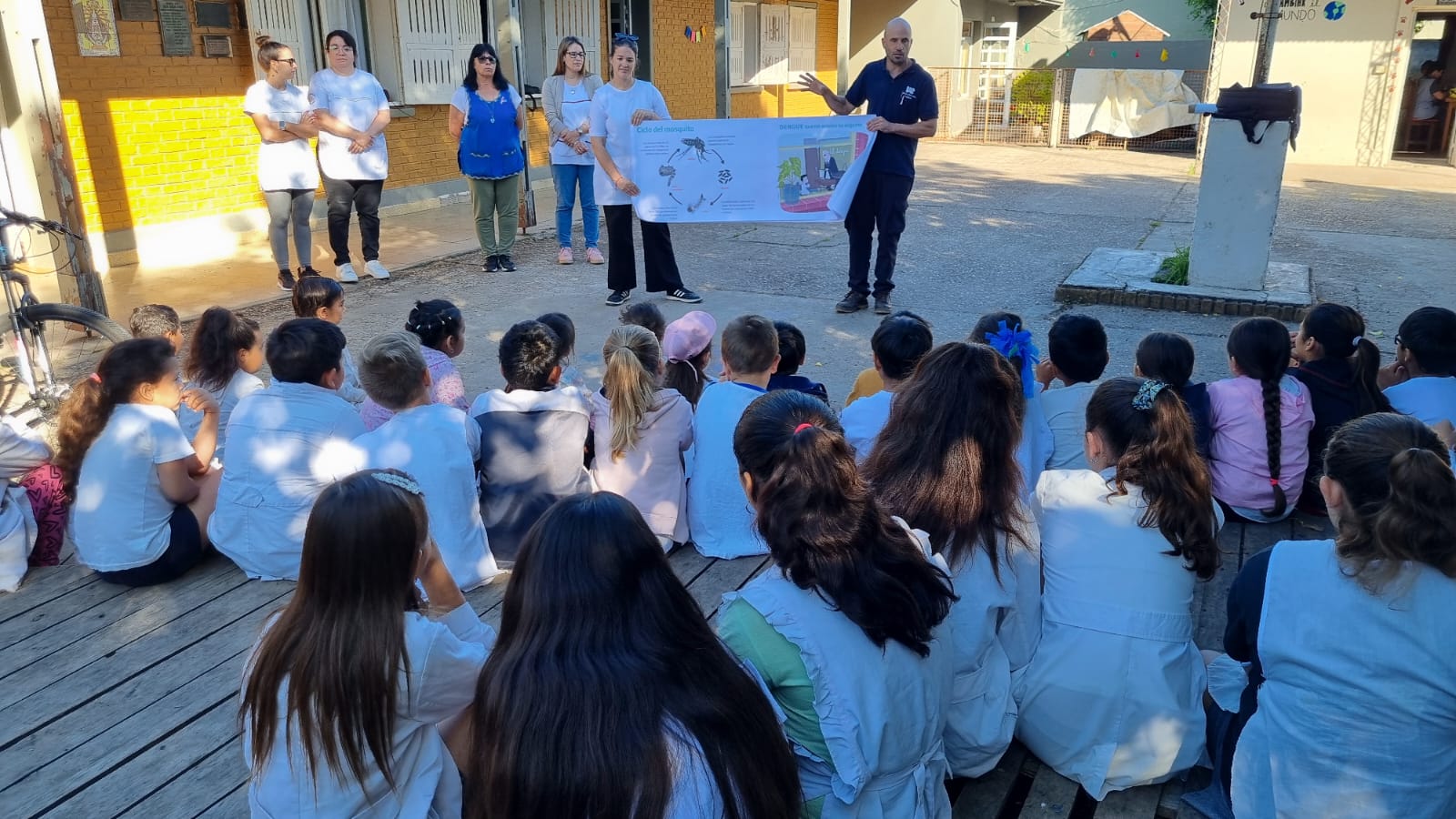 Las escuelas continúan trabajando en la prevención del Dengue