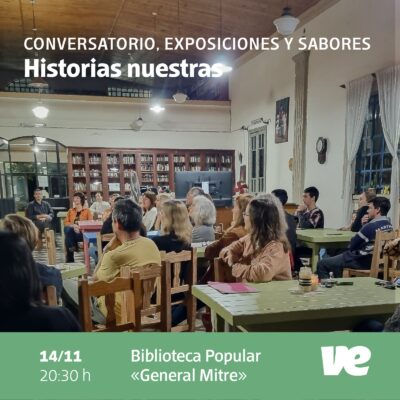 “Historias Nuestras”: conversatorio, exposiciones y sabores