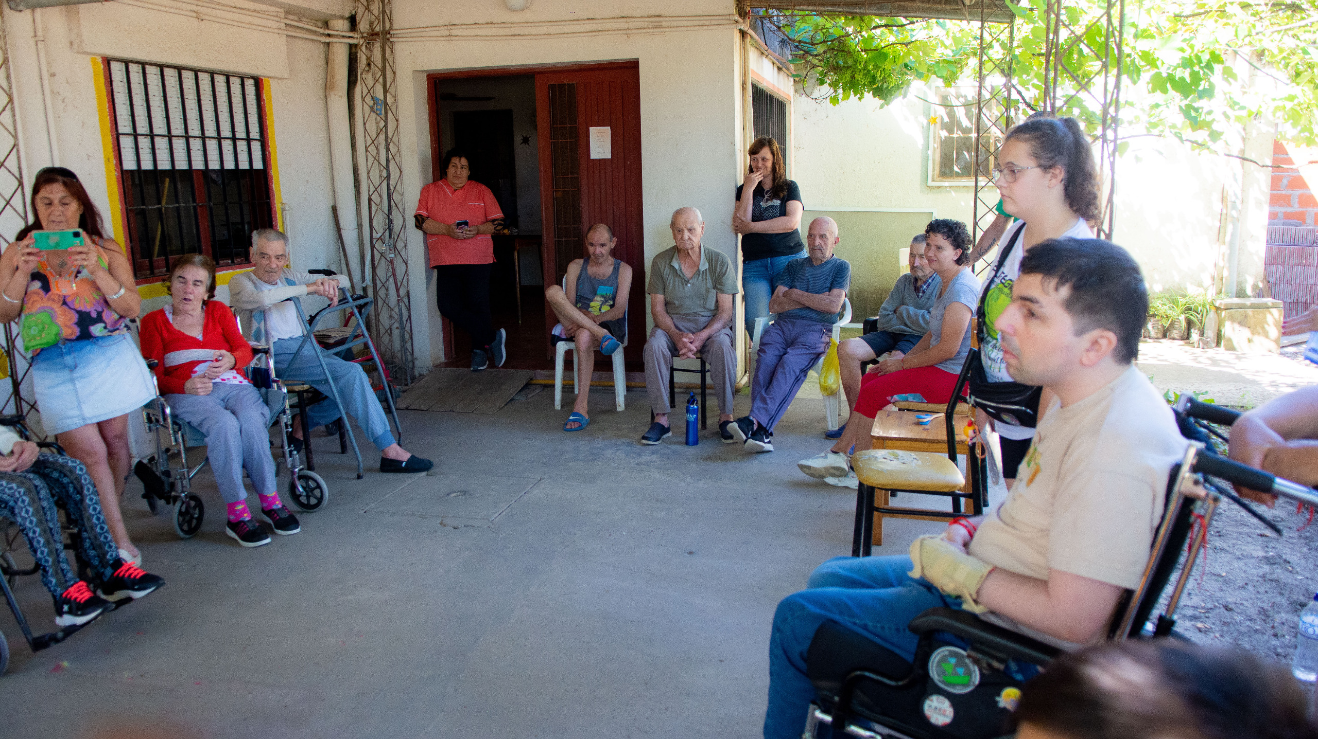Culminó la recorrida por los hogares de adultos mayores