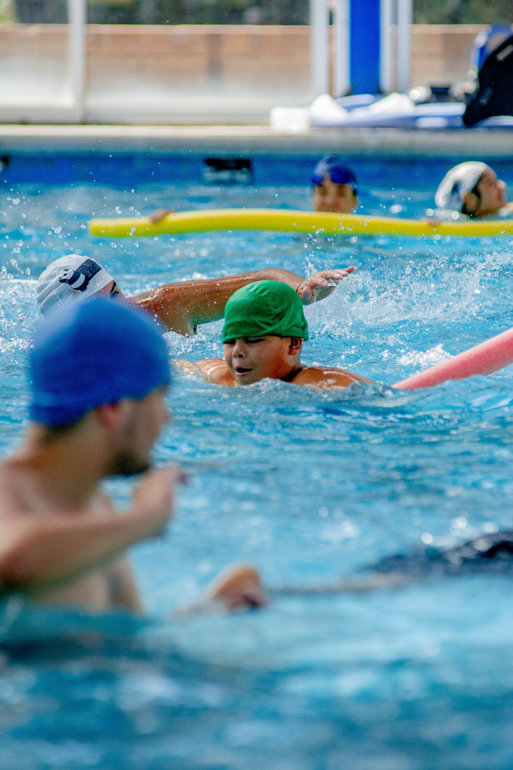 Natación adaptada, la nueva propuesta que se suma a los talleres deportivos