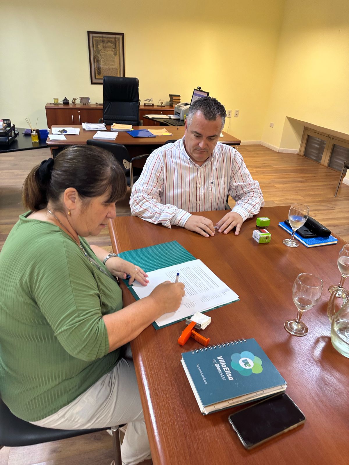 Se firmó el convenio para la Diplomatura en Gestión de Municipios Sostenibles