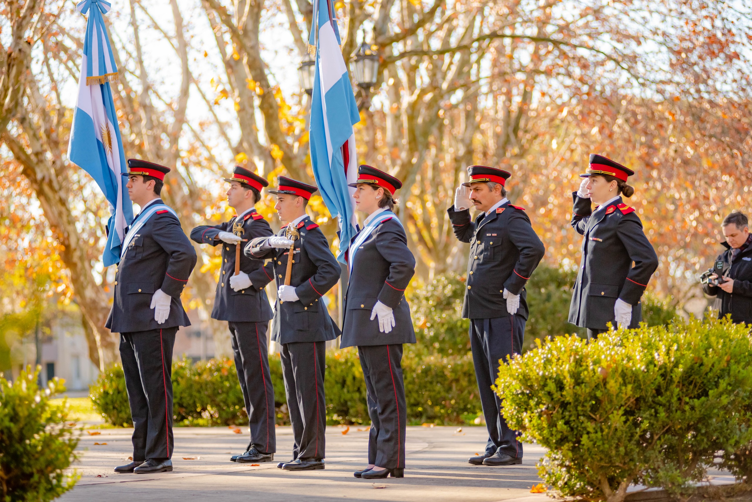 Con un acto patrio, se celebró el Día de la Independencia Argentina