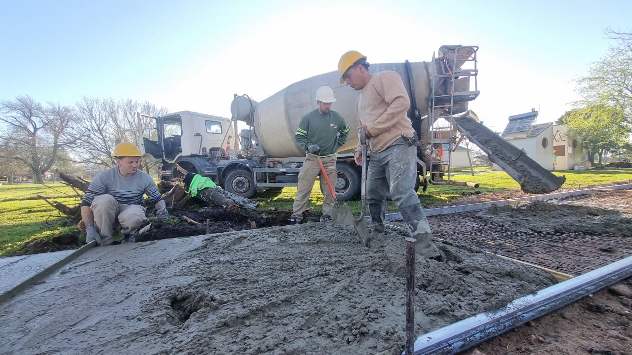 Seguimos poniendo en valor la zona del Polideportivo Municipal