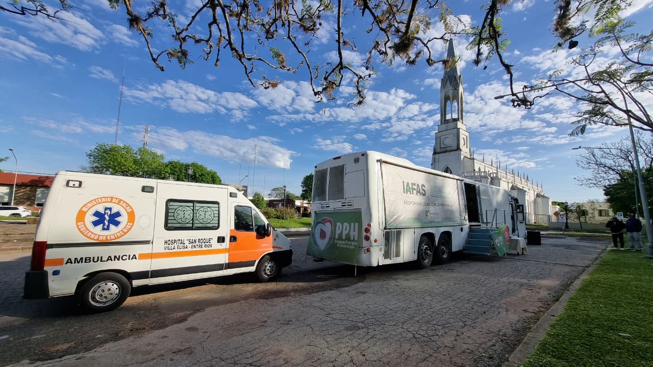 Exitosa campaña de donación de sangre en Villa Elisa