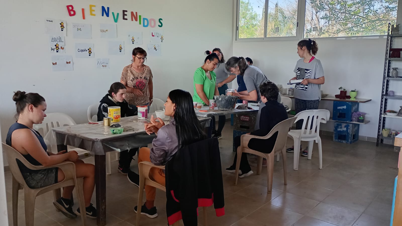 Último encuentro del taller “Manos en Acción”