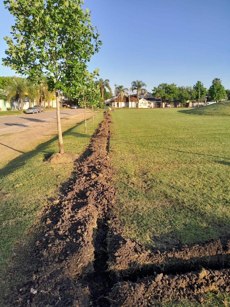 Iniciaron las intervenciones en el Parque San Jorge