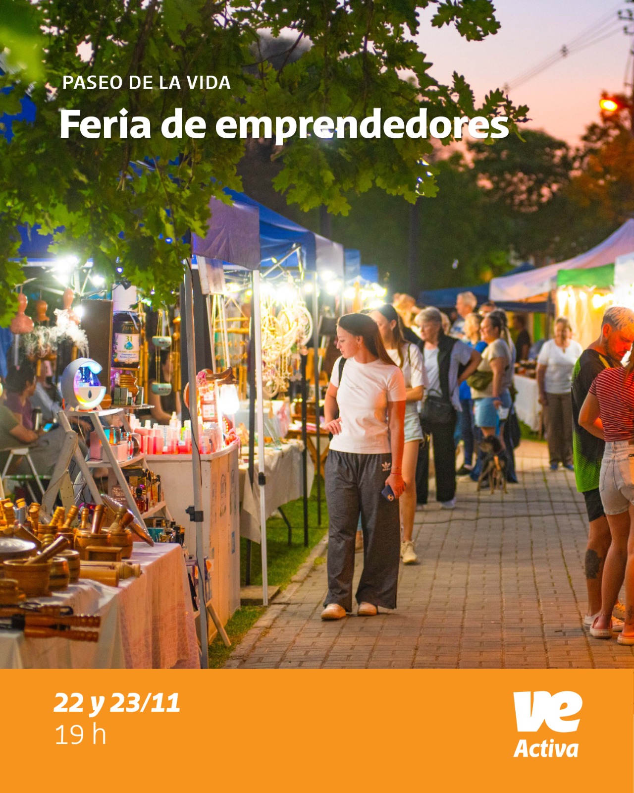 Fin de semana XL: Feria de Emprendedores en el Paseo de la Vida