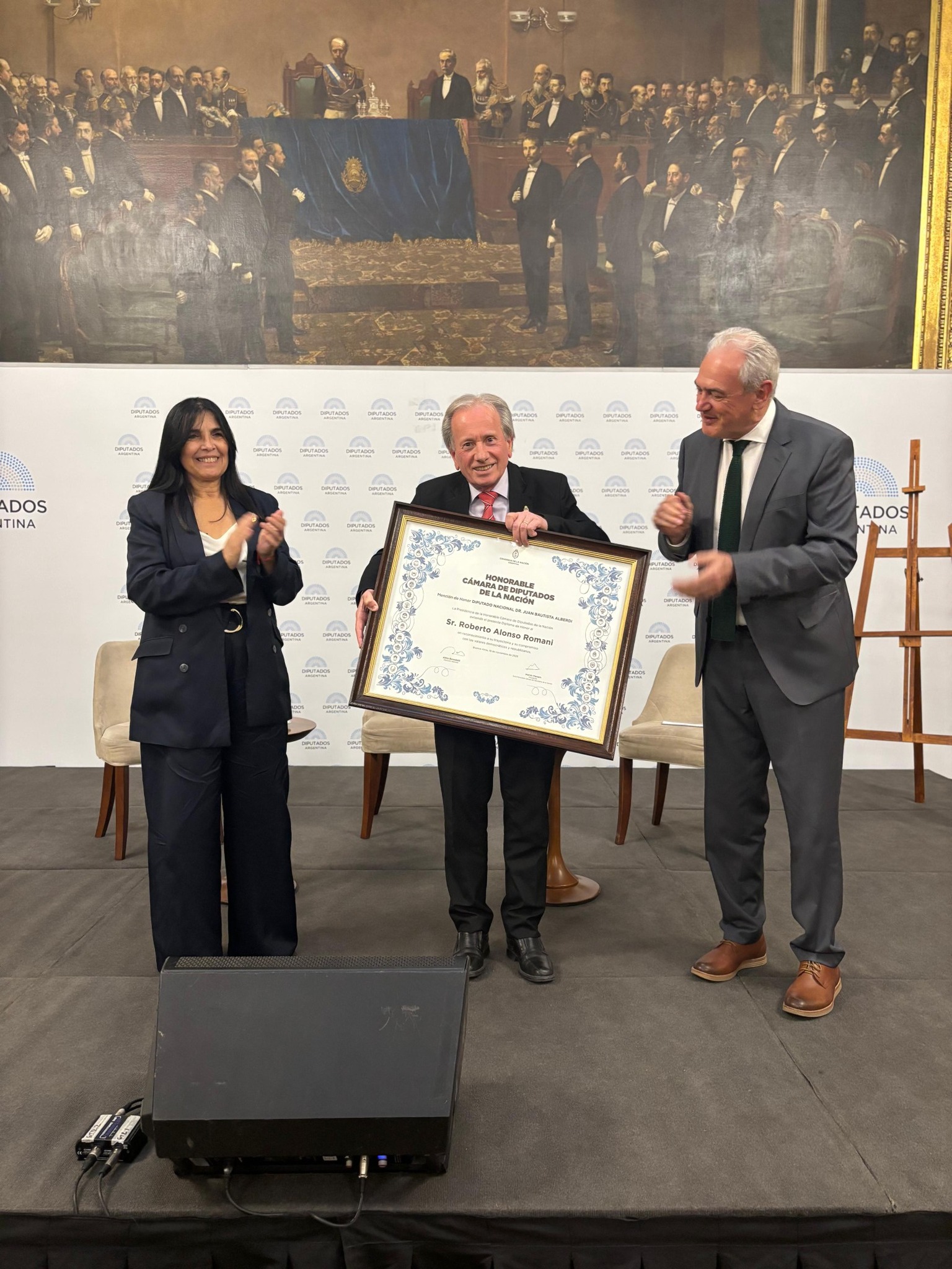 Celebramos el reconocimiento de Nación a Roberto Romani