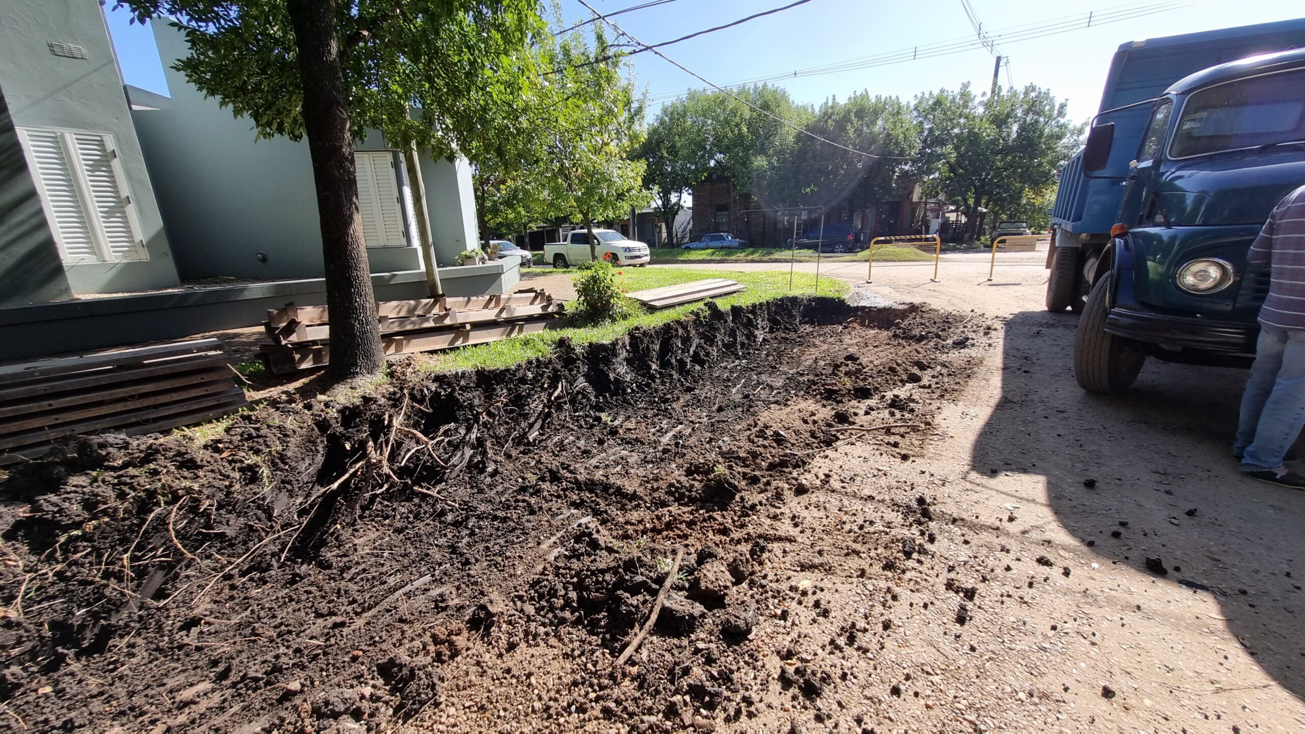 Registro de oposición para obras de cordón cuneta