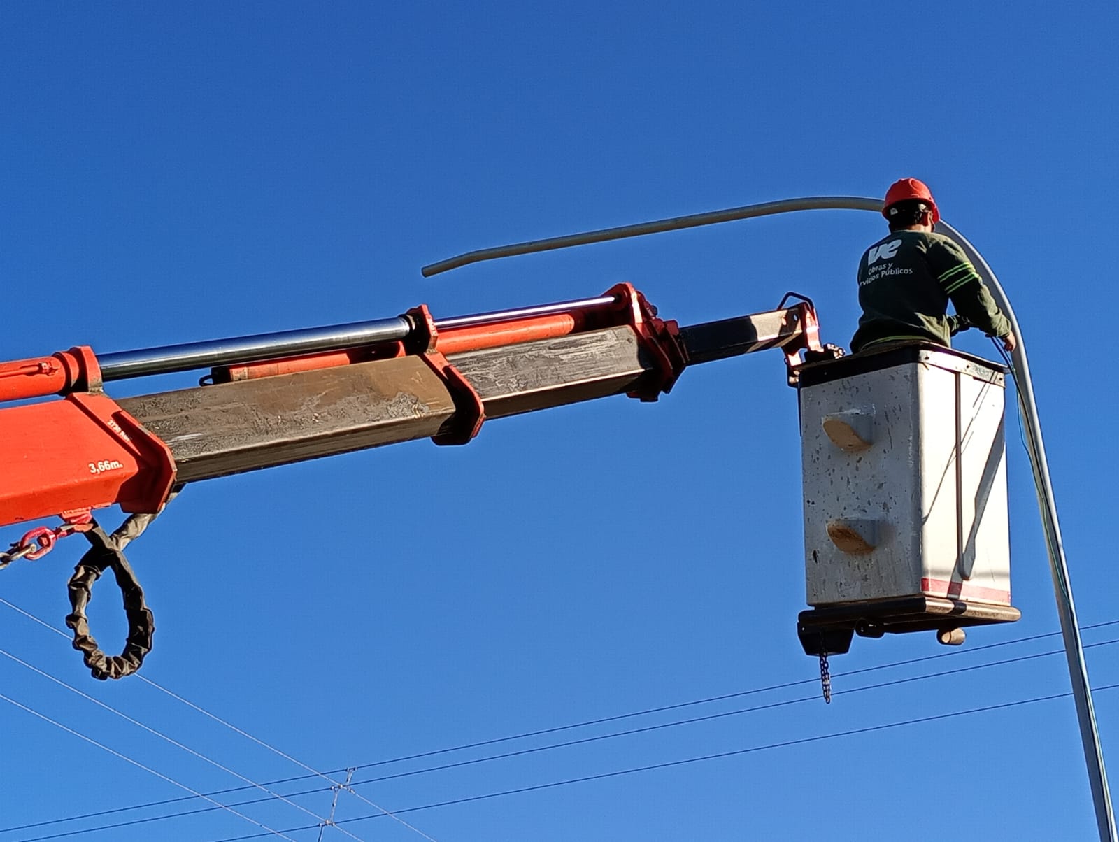 Nueva obra de alumbrado público finalizada