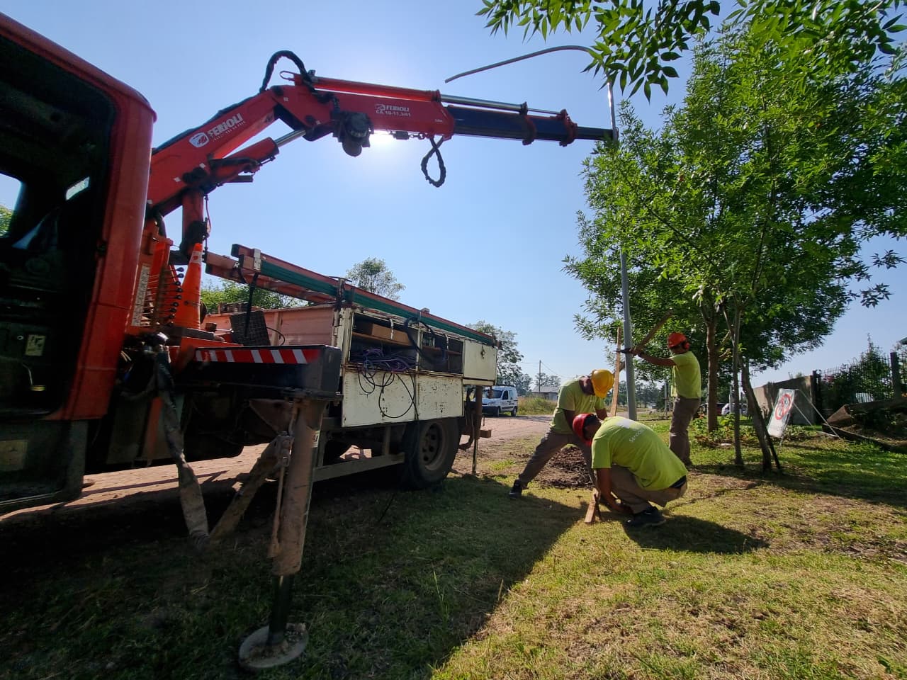 Registro de oposición para nueva obra de alumbrado público
