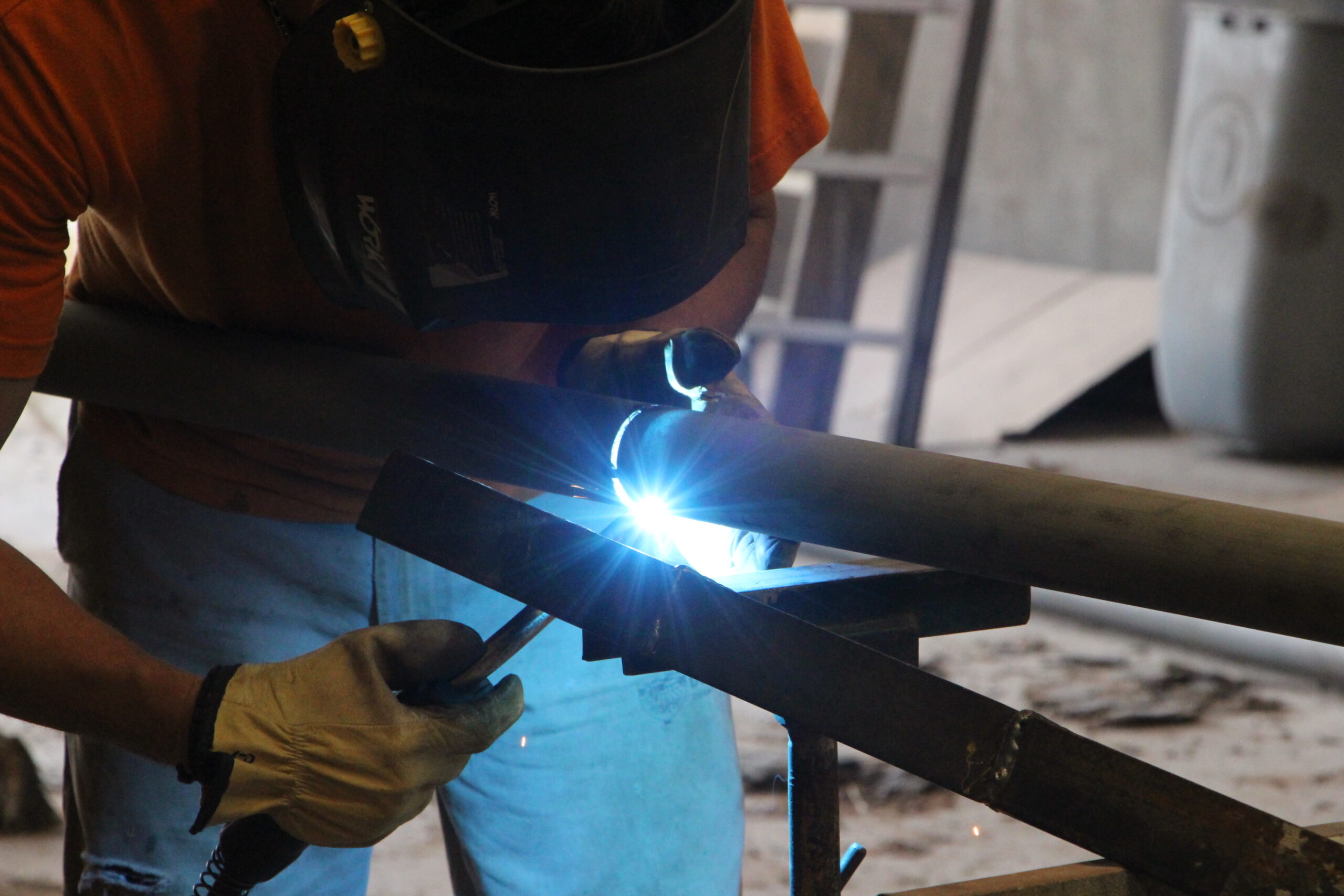 Trabajos que se realizan en el corralón municipal