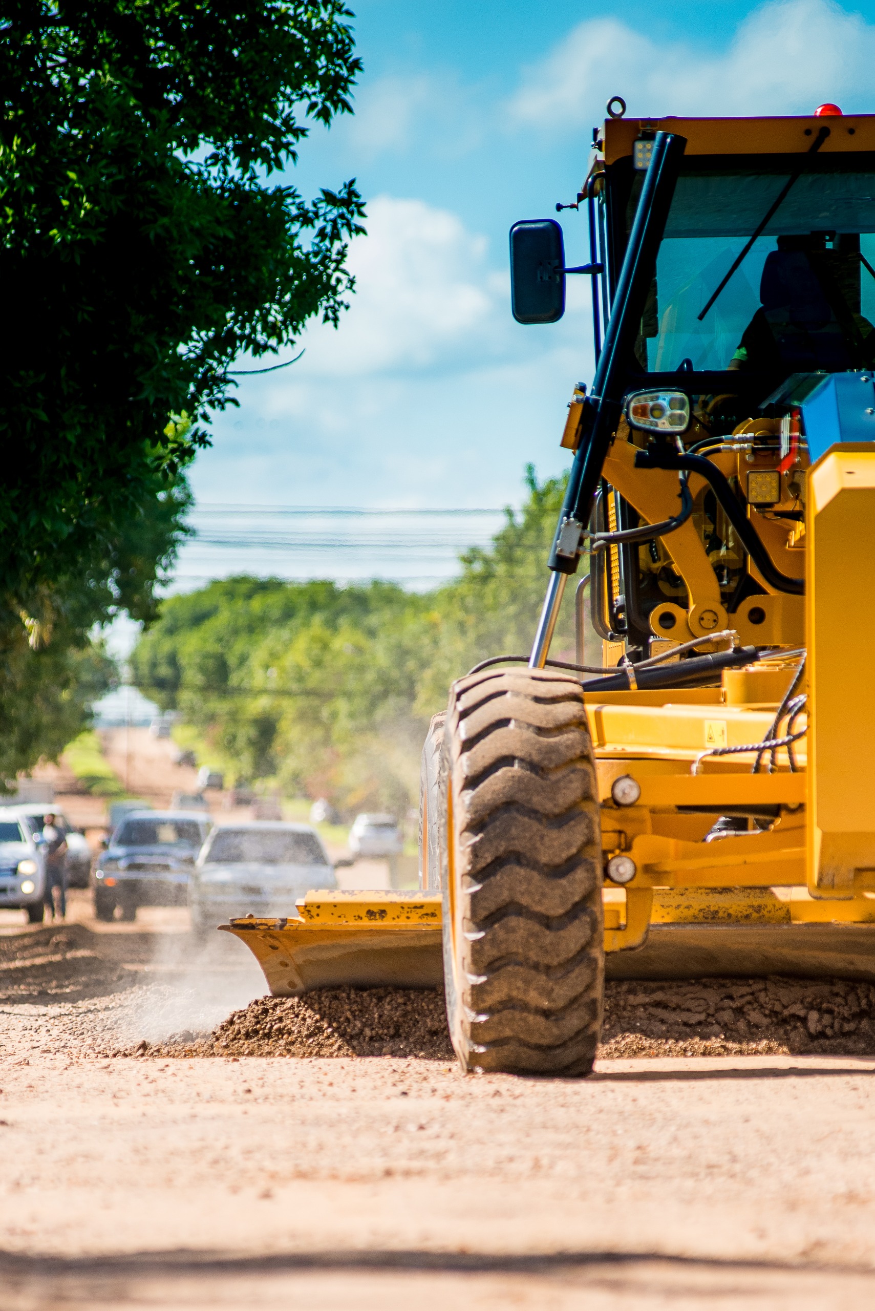 Se repasan calles después de las últimas lluvias