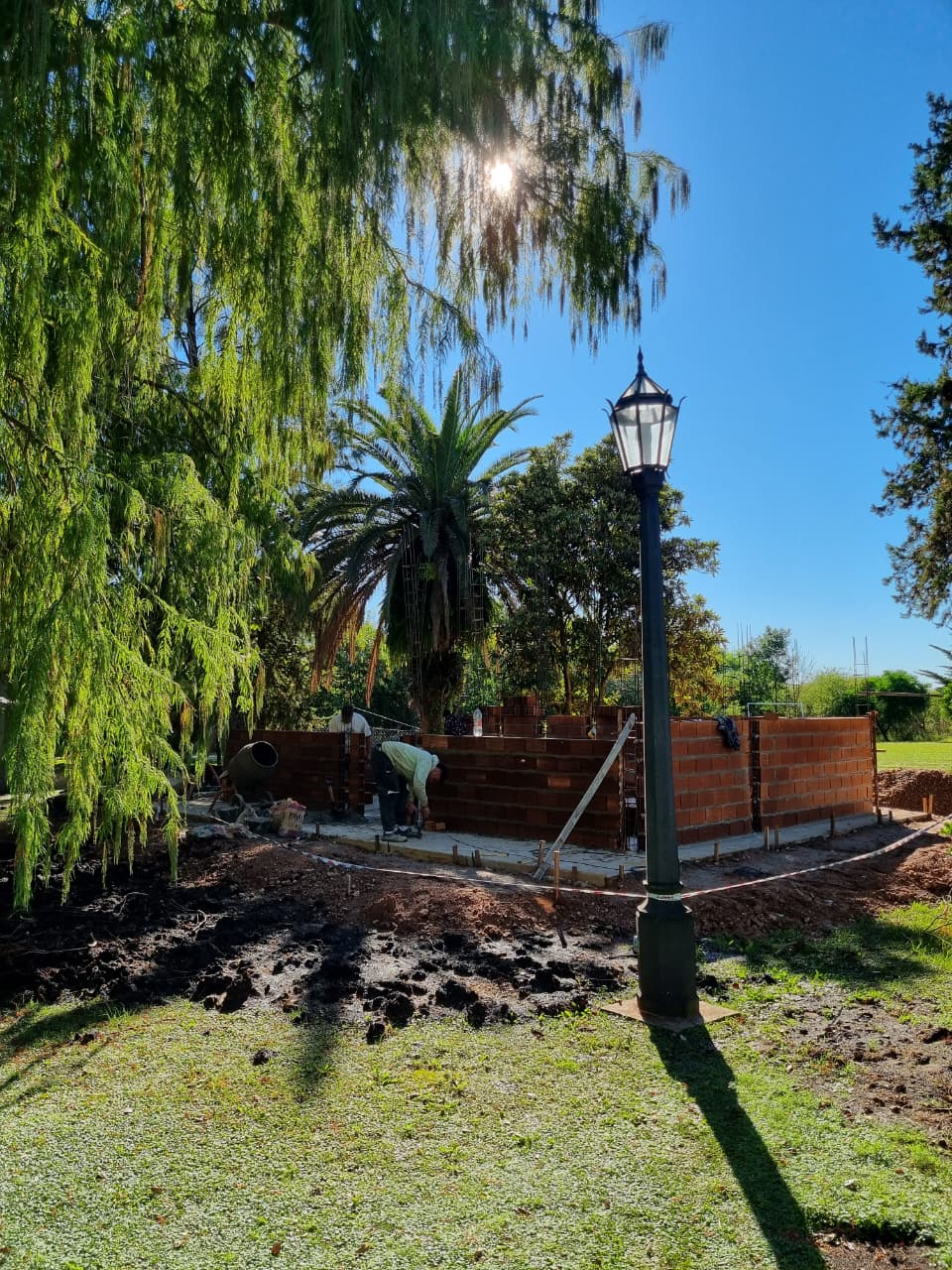 Avanza la construcción de los nuevos baños del Museo