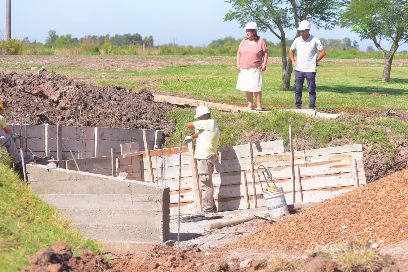 Recorrida por obras en la ciudad