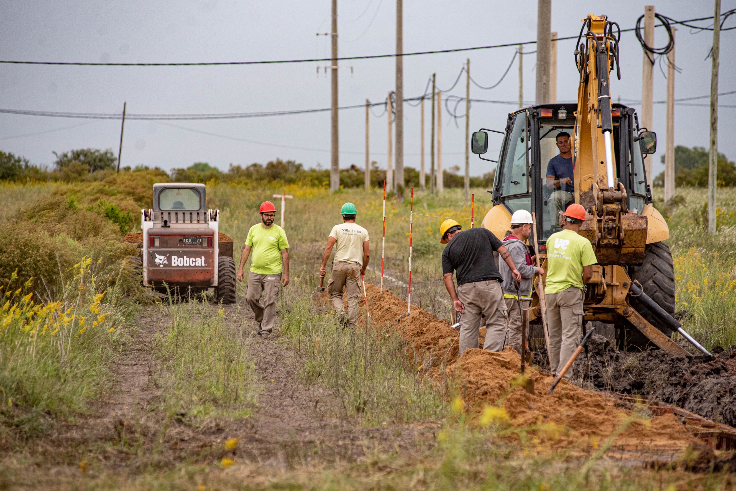 Se retoman las obras en el Loteo “Villa Linda”