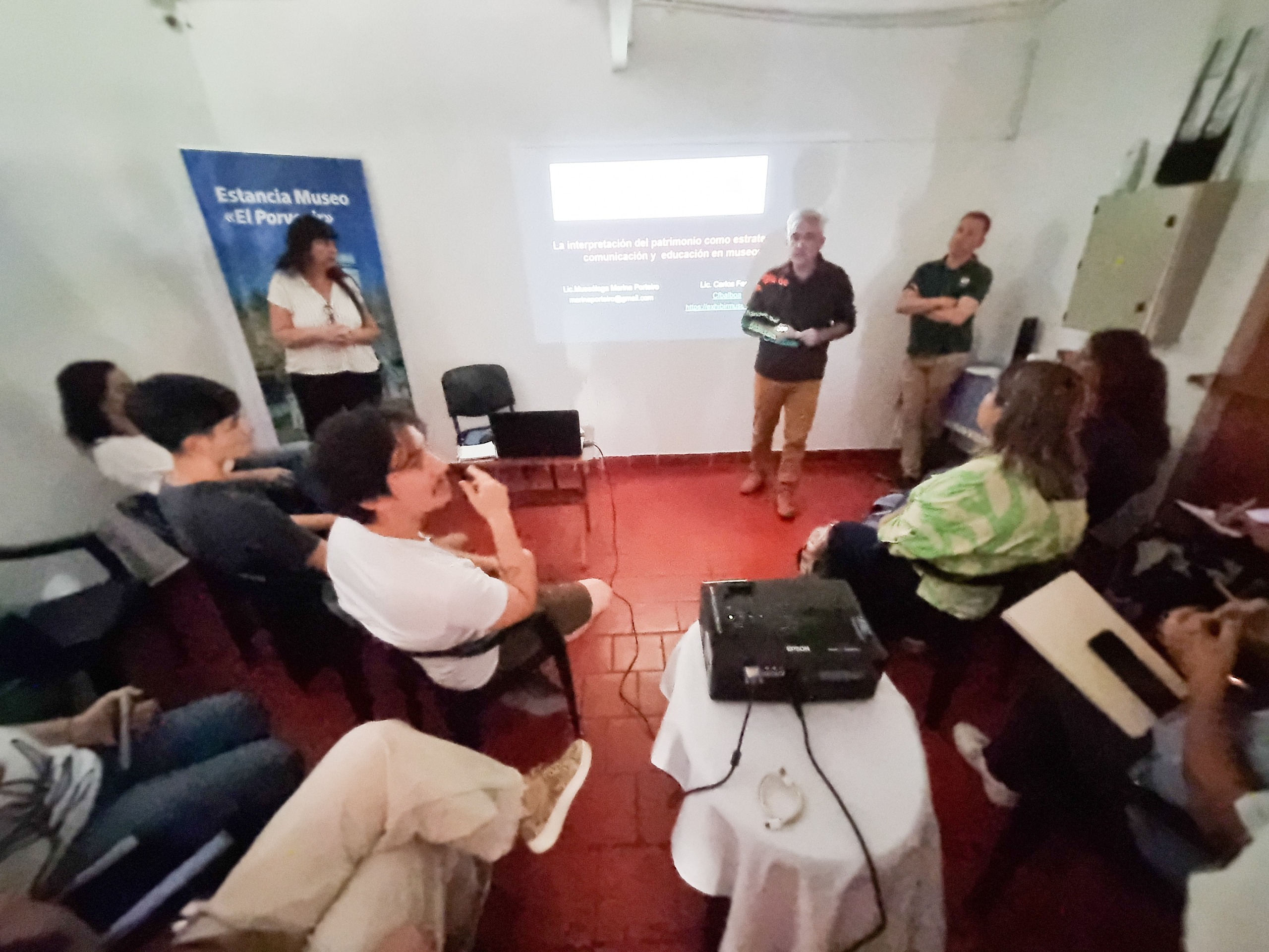 Se realizó el Taller de Interpretación del Patrimonio en el Museo Estancia El Porvenir