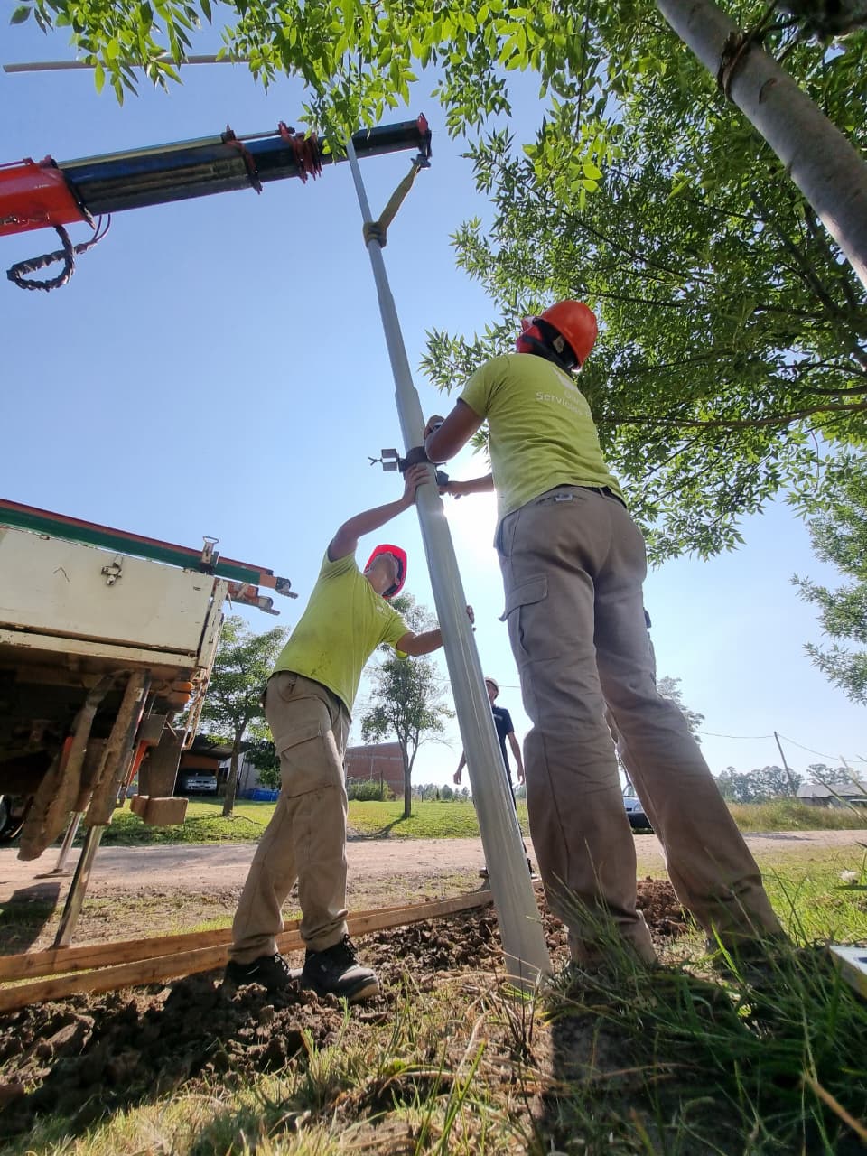 Registro de oposición para obra de alumbrado público