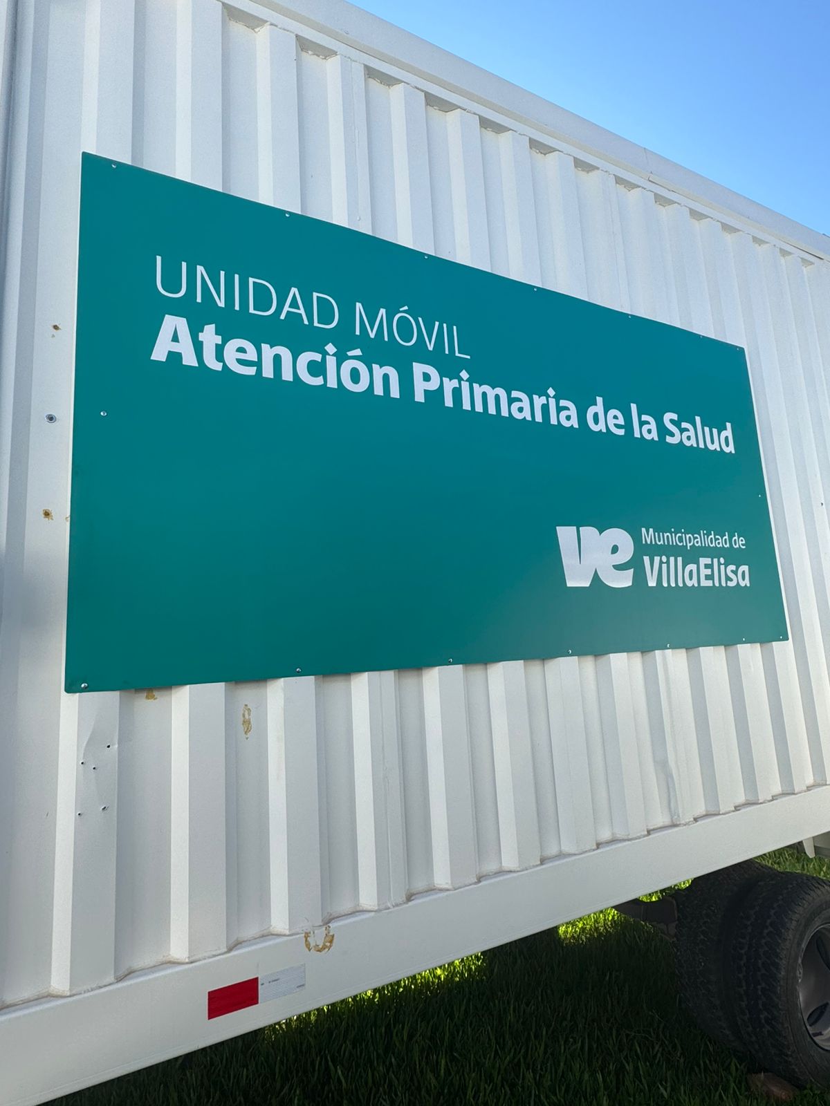 Unidad Móvil: Se extiende la atención médica en Villa Elisa