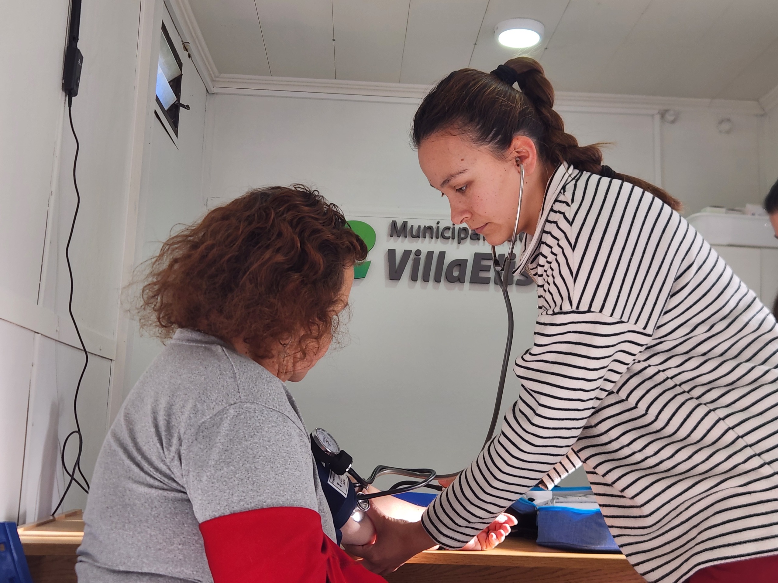 Se realizó una jornada de prevención de la hipertensión en Villa Elisa