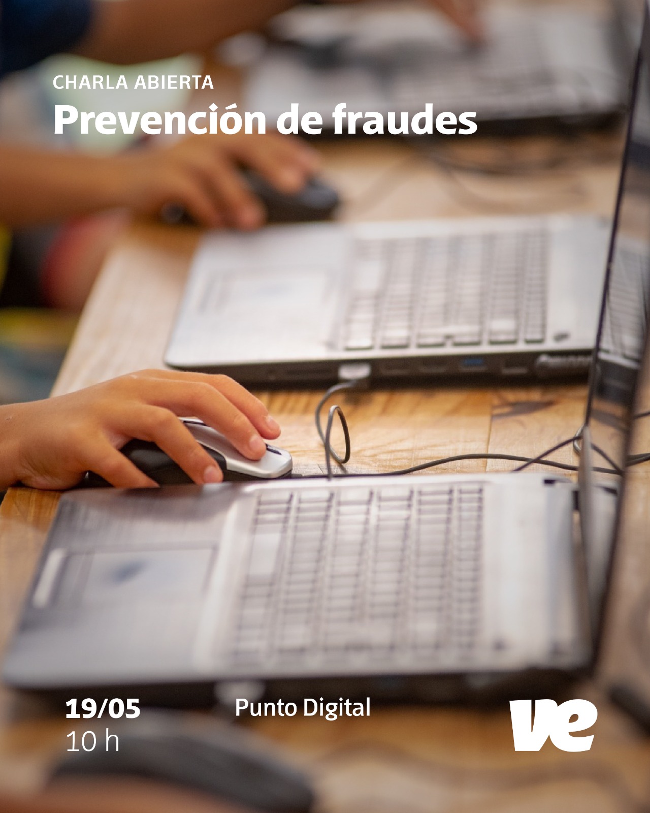 Charla abierta sobre prevención de fraudes