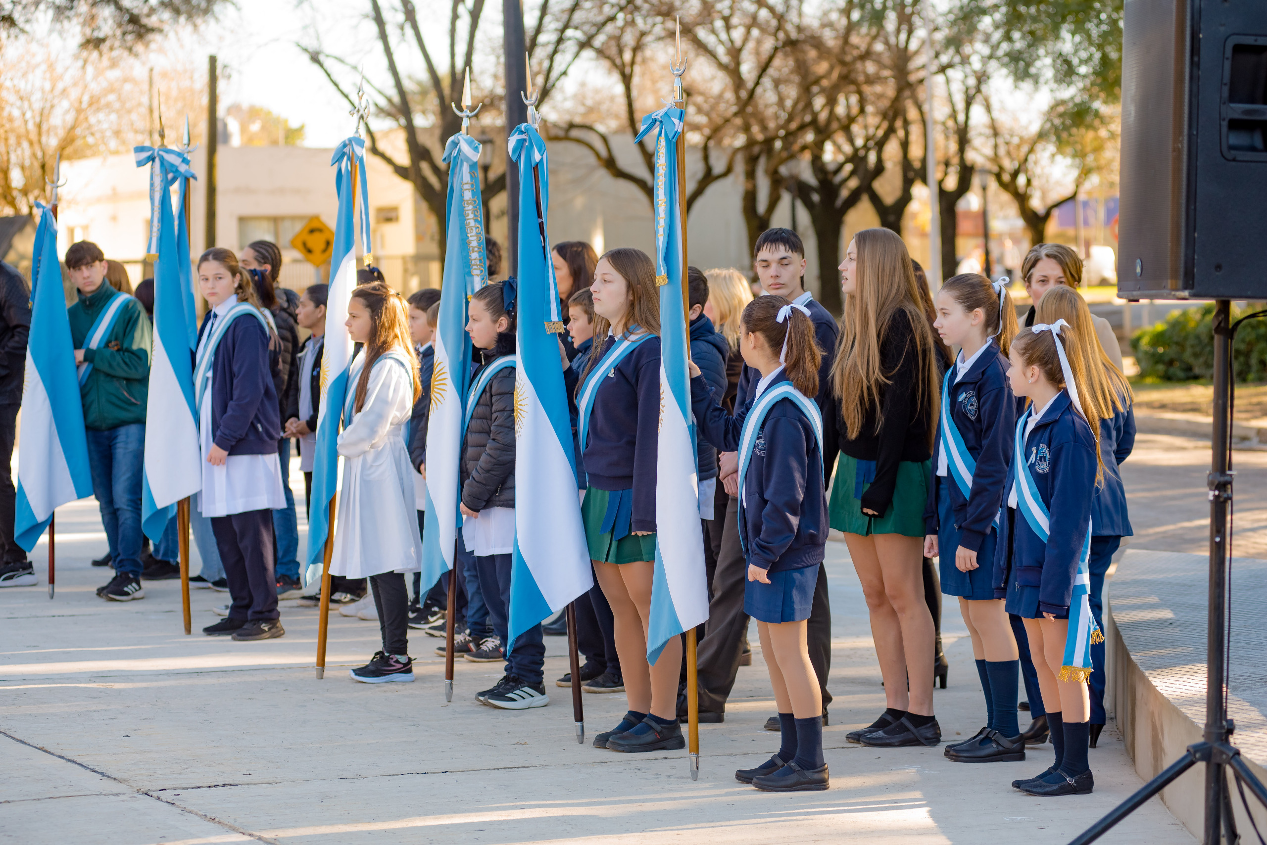 Día de la Bandera: Acto Patrio en Villa Elisa