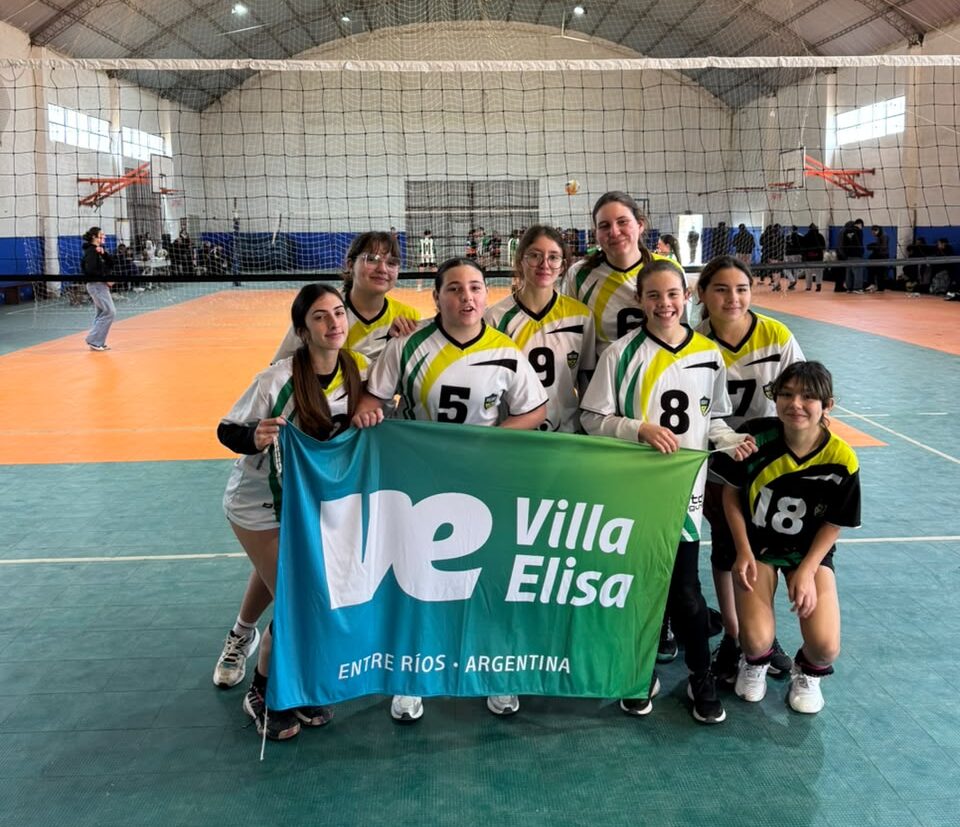 Villa Elisa participó de la etapa departamental de los Juegos Deportivos de Vóley