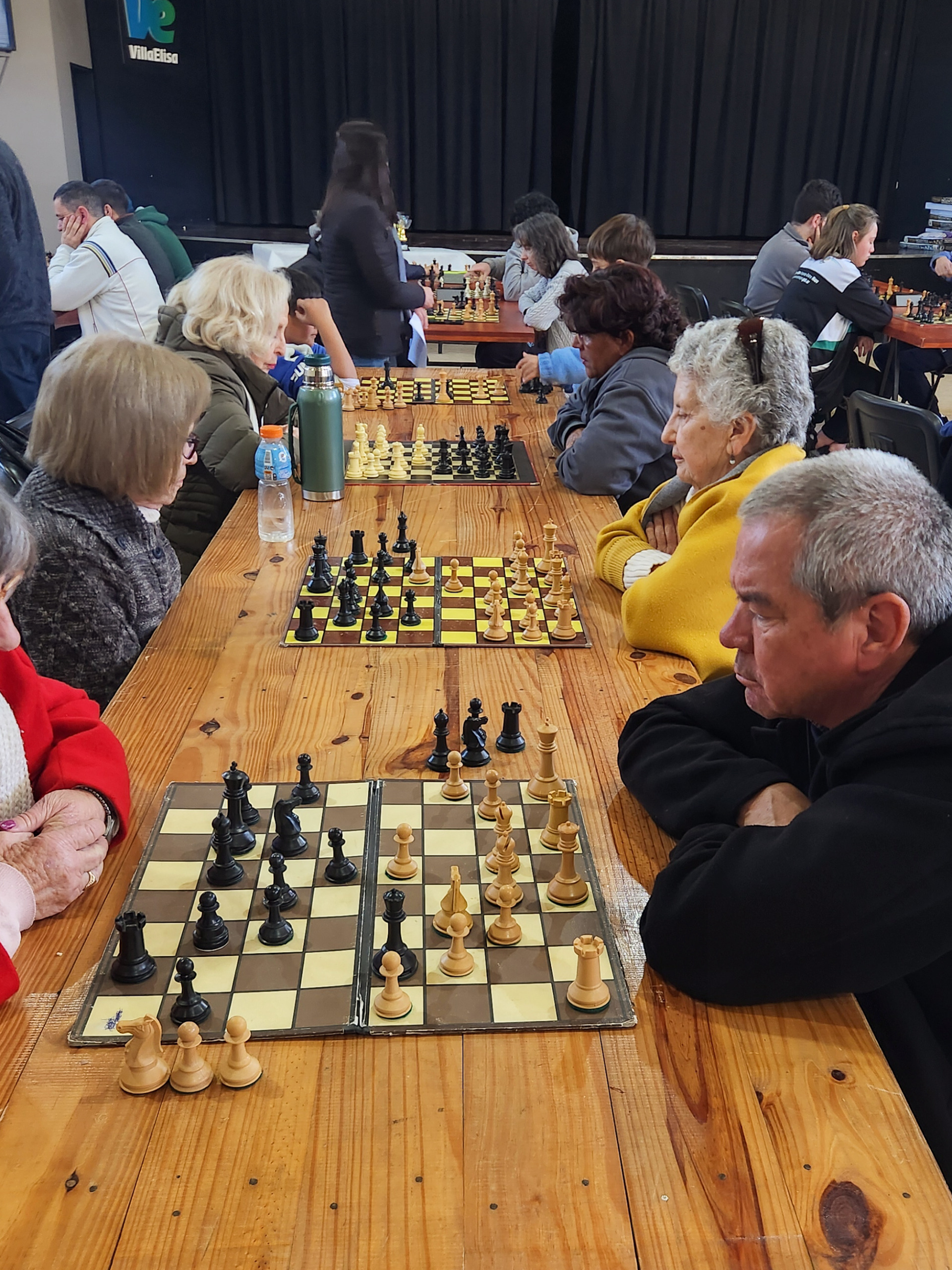 Villa Elisa tuvo su primer Torneo de Ajedrez
