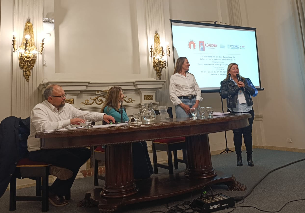 Villa Elisa participó de las XV Jornadas de la Red Argentina de Valoración y Gestión Patrimonial de Cementerios
