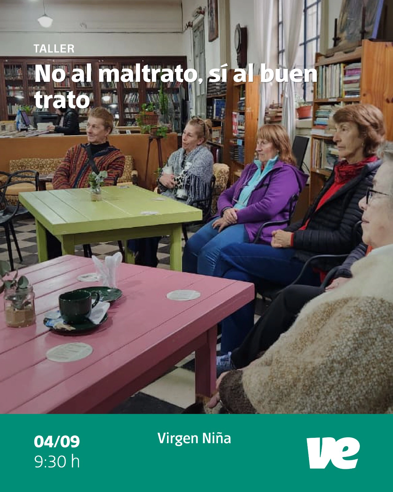 Se realiza un nuevo encuentro del ciclo “No al maltrato. Sí al buen trato”