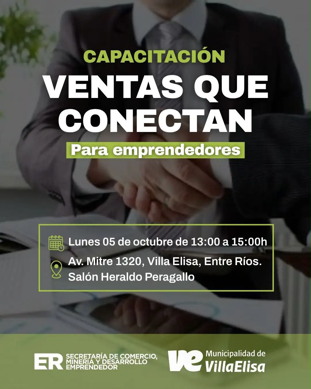 “Ventas que conectan”: capacitación gratuita para emprendedores