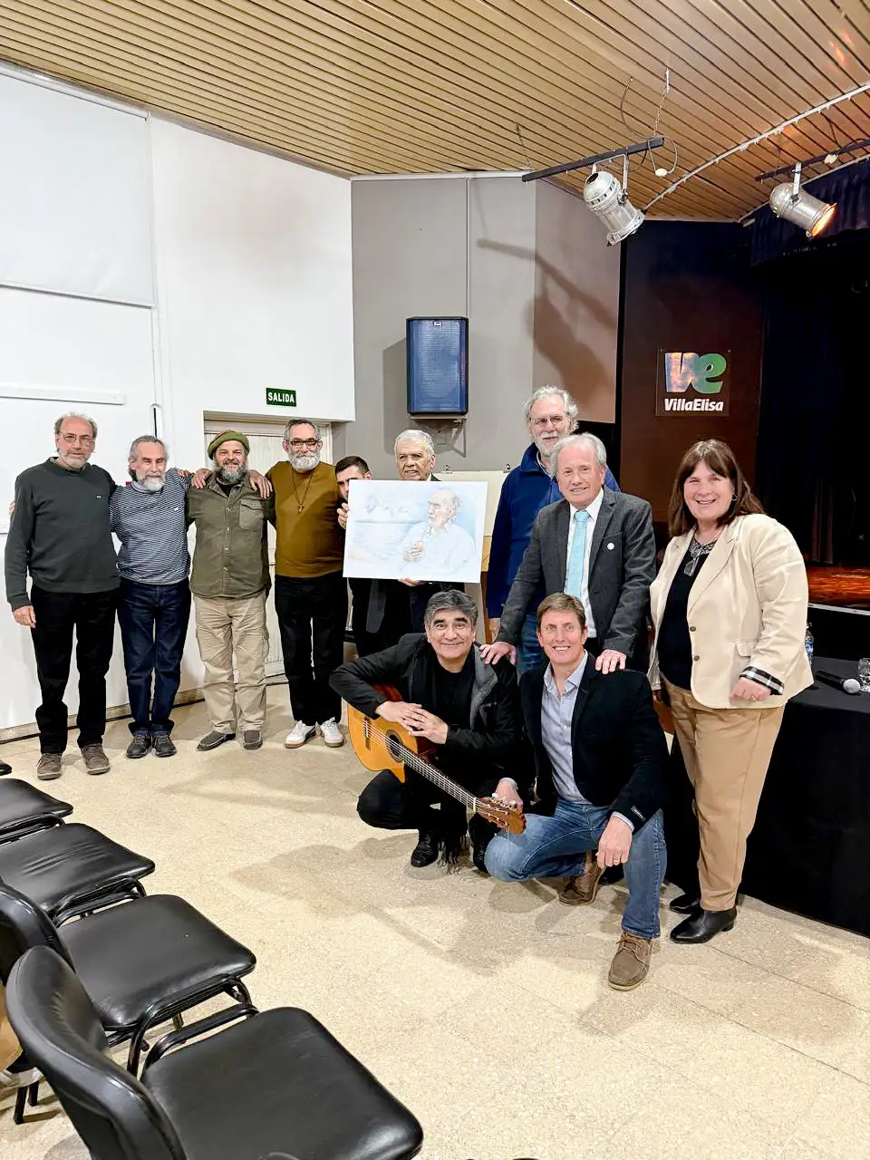 Villa Elisa rindió Homenaje a Jorge Enrique Martí