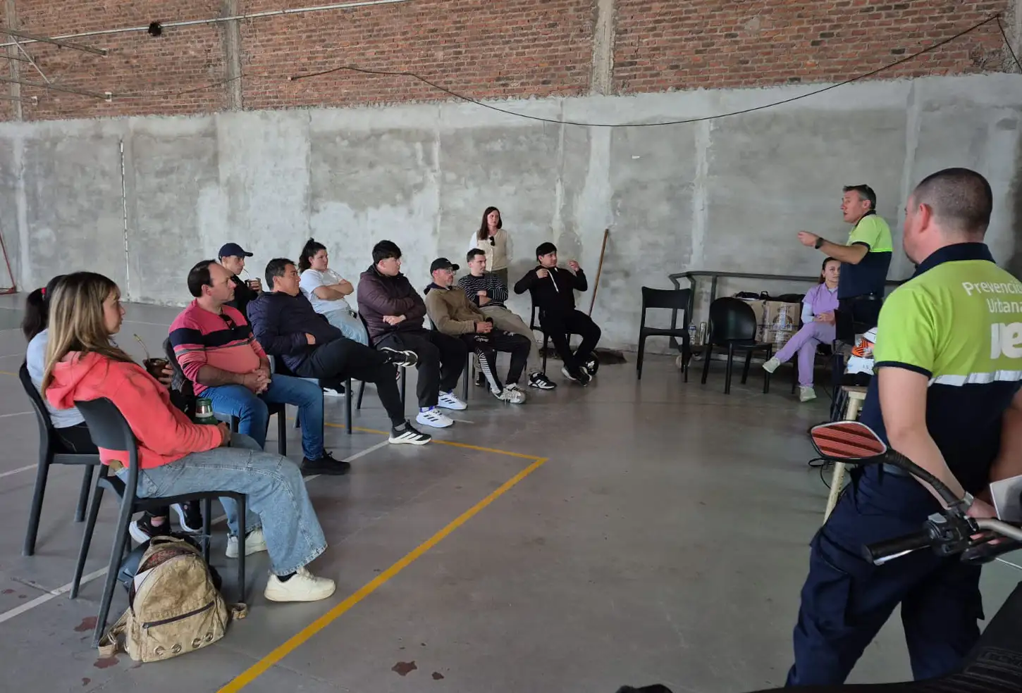 Se dictó el aula taller sobre conducción segura y profesional para trabajadores de delivery