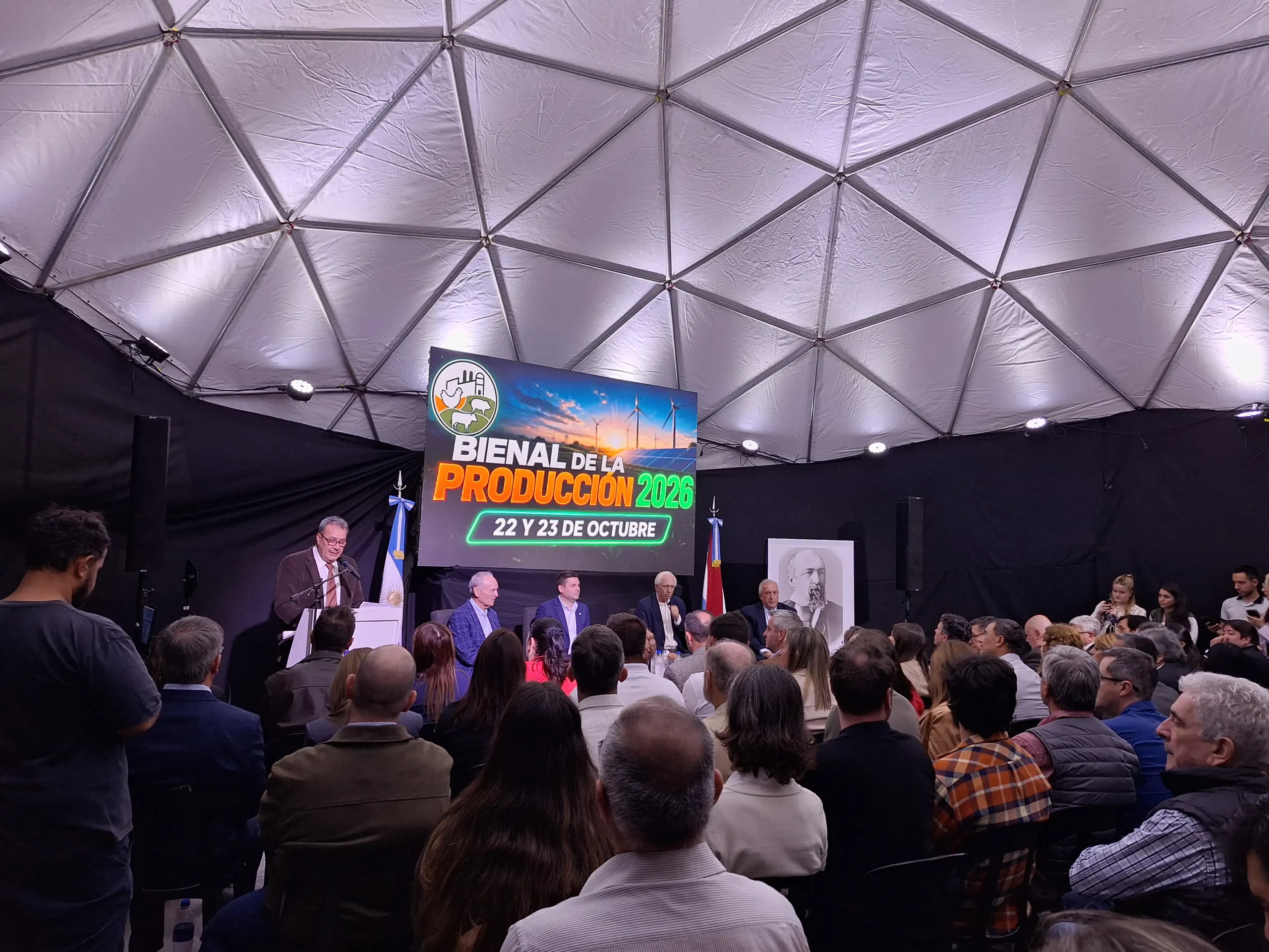Susana Lambert participó de la apertura de la Bienal de la Producción 2026