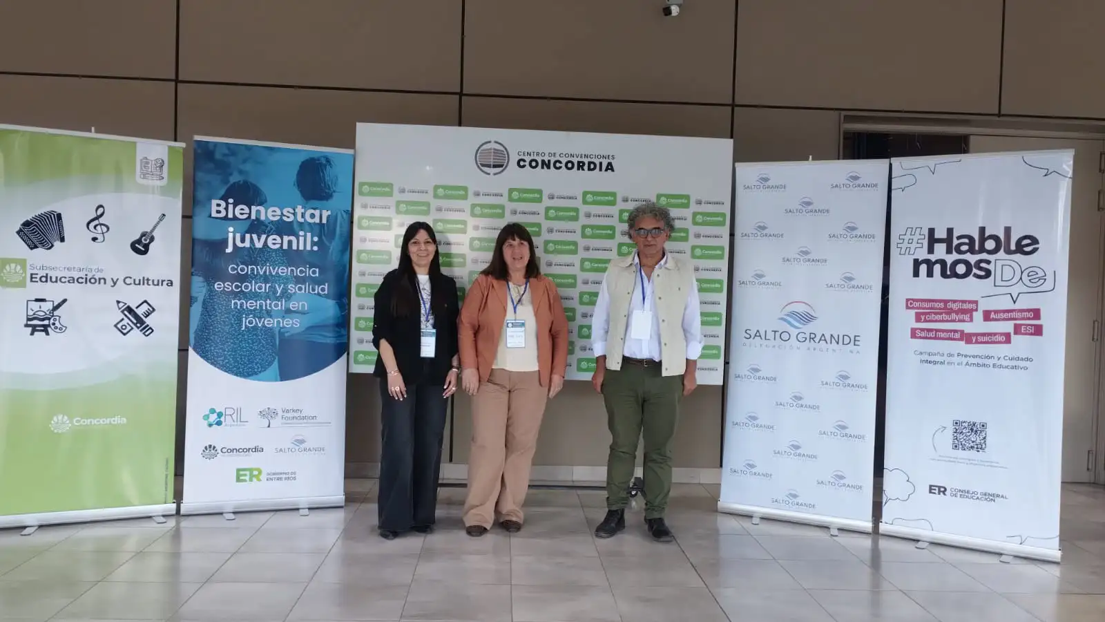Villa Elisa, presente en un encuentro sobre bienestar juvenil y salud mental en Concordia