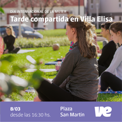 Tarde compartida en Villa Elisa por el Día de la Mujer