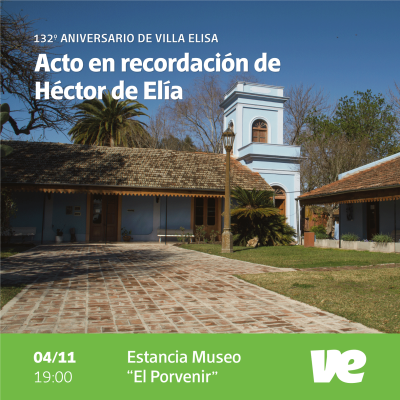 Inician las actividades conmemorativas por el 132° Aniversario de Villa Elisa
