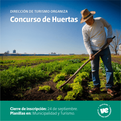 Abrió la convocatoria para participar del Concurso de Huertas 2021