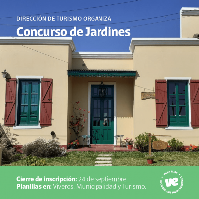 Abierta la inscripción al Concurso de Jardines 2021