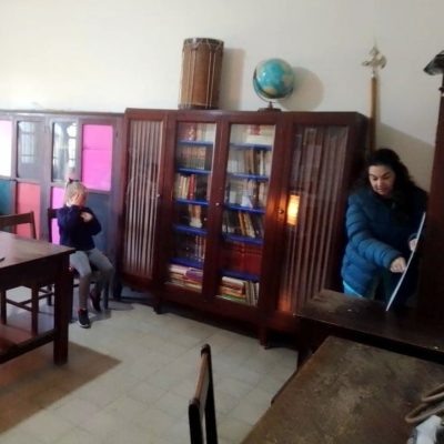 Avanza en escuelas de Villa Elisa la campaña de salud visual del Rotary Club Colón